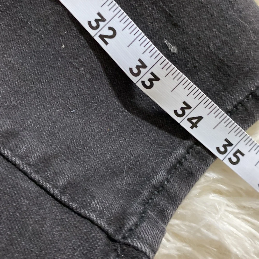 OLD NAVY BOY’S STRAIGHT BUILT IN FLEX BLACK JACK JEANS Size 12 EUC